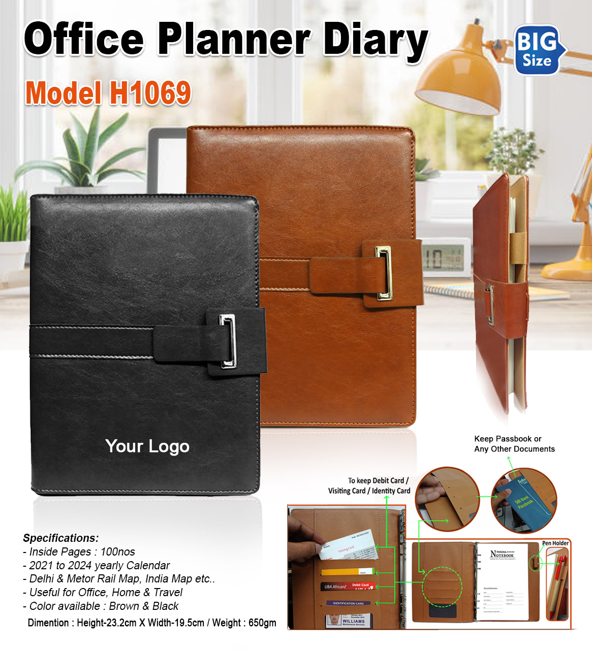 Office Planner Diary