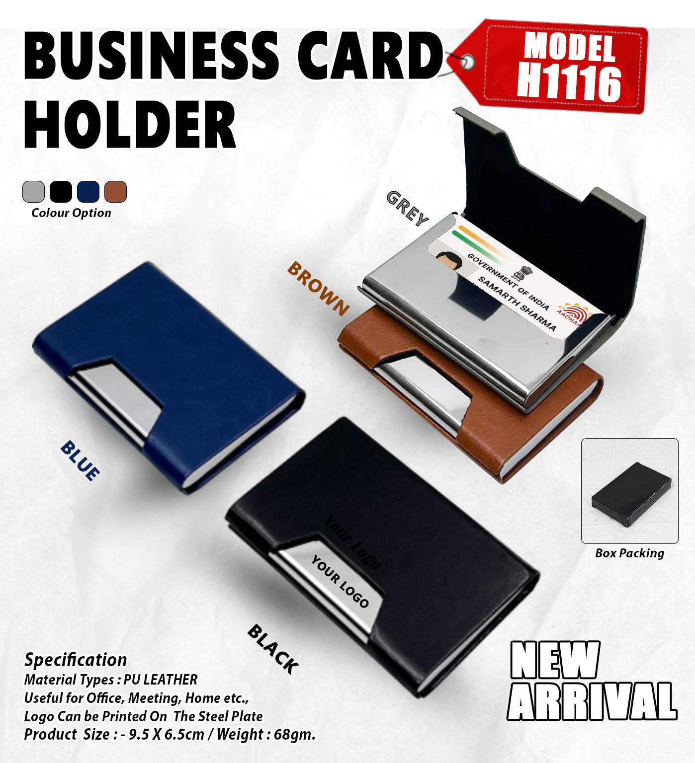 Business Visiting Card Holder