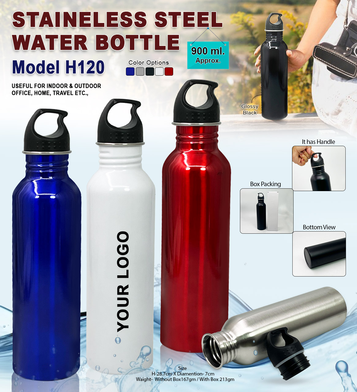 Steel Water Bottle