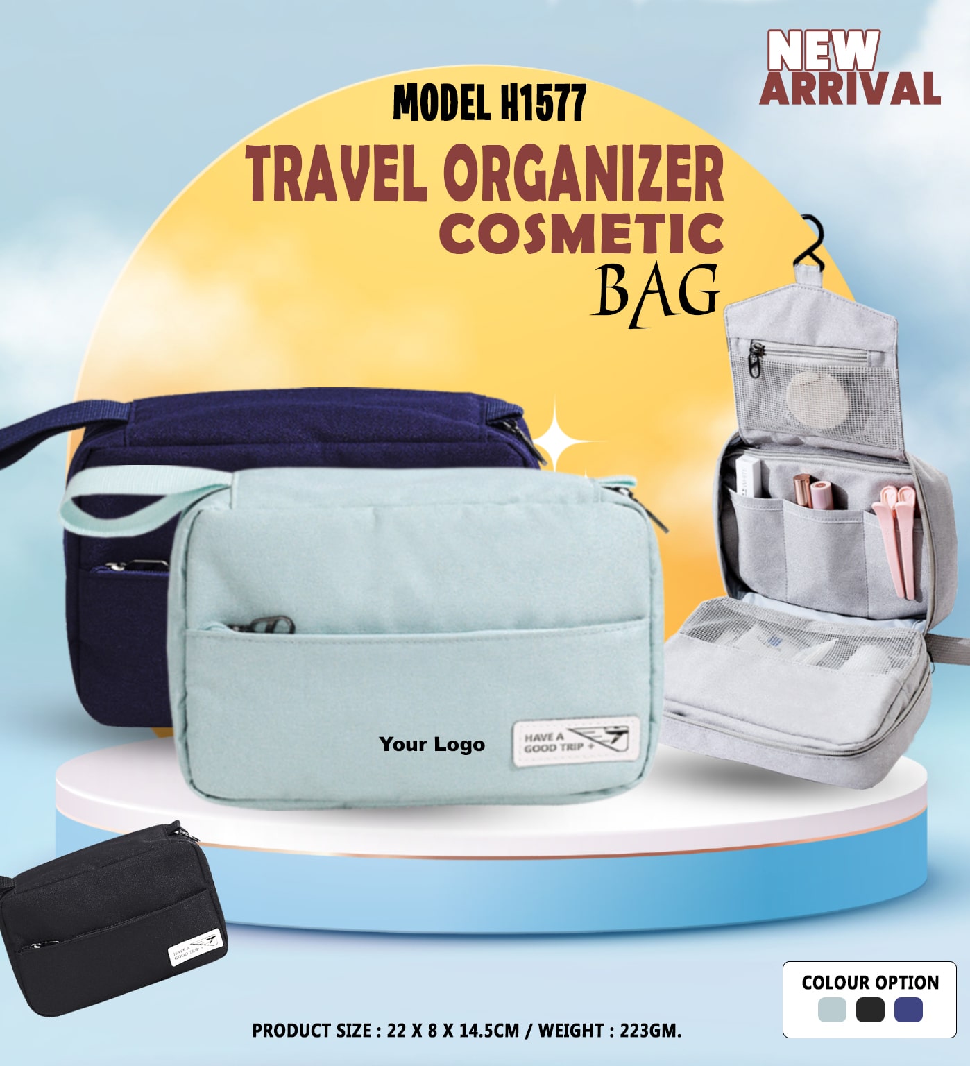 Travel Organizer Cosmetic Bag