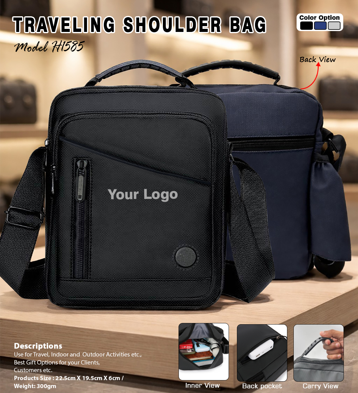 Traveling Shoulder Bag