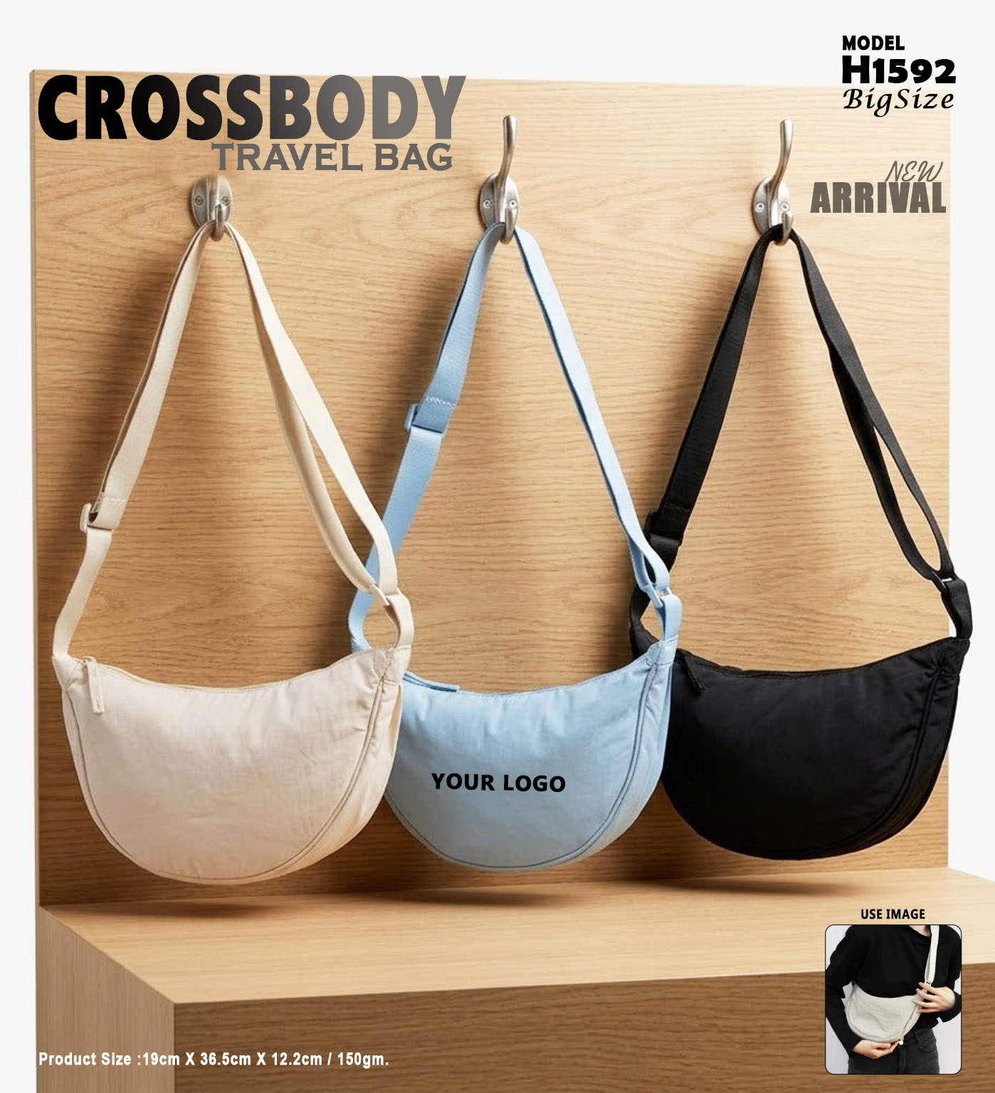 CROSSBODY TRAVEL BAG