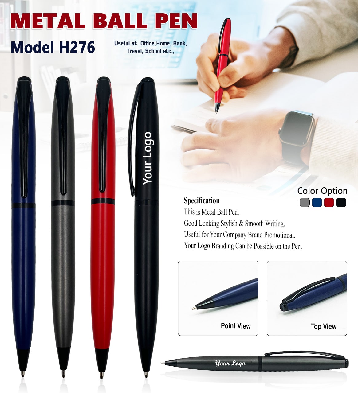 Metal Roller Pen