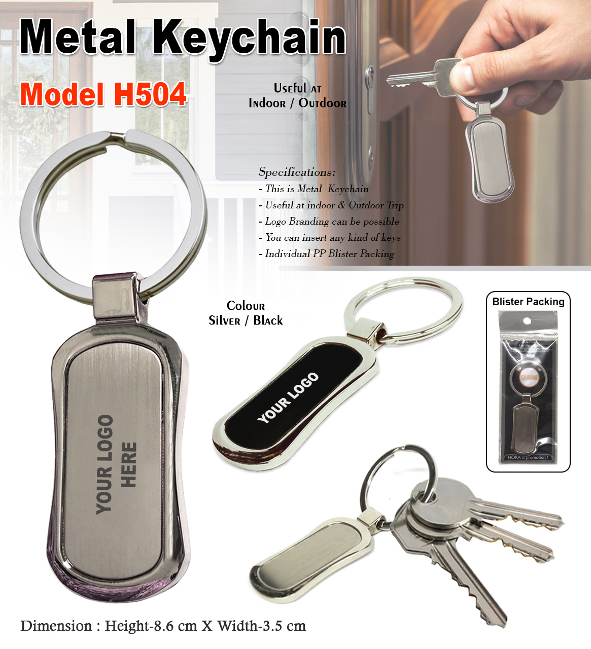 Metal Keychain